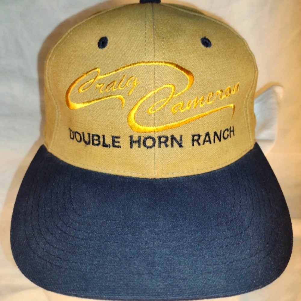 Baseball Cap Double Horn Ranch Craig Cameran. one size